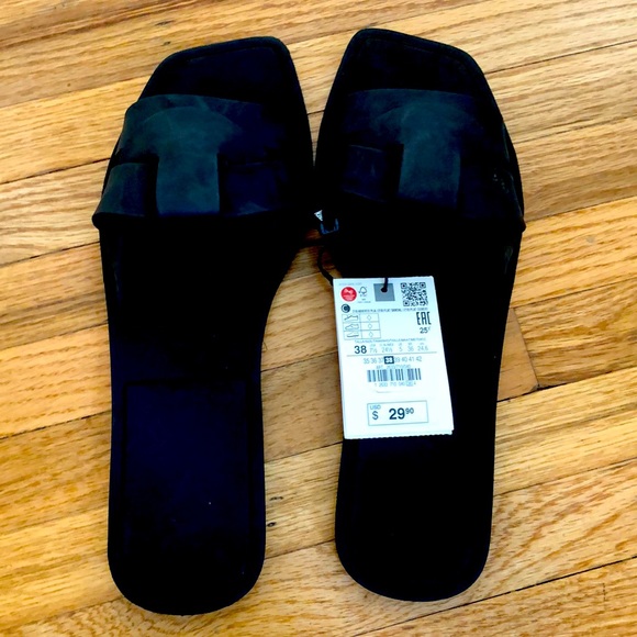 Zara Rubber Slides